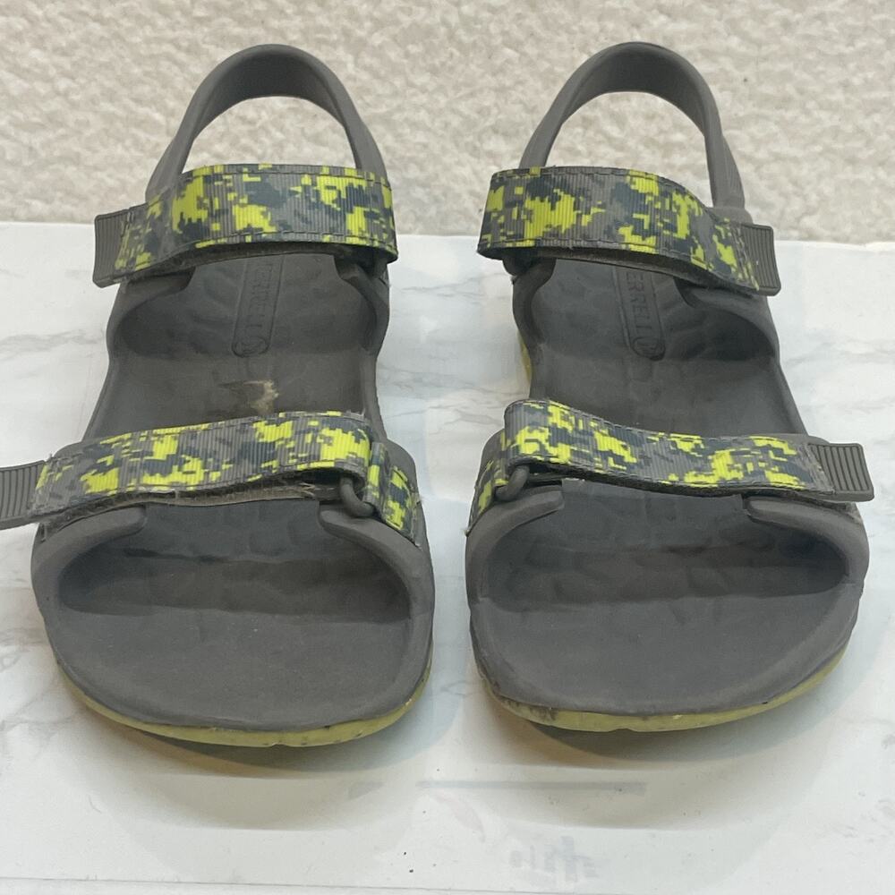Merrell Hydro Drift Shoes Womens Size 5 Gray Green Yellow Sandals M Select Grip - Picture 3 of 11